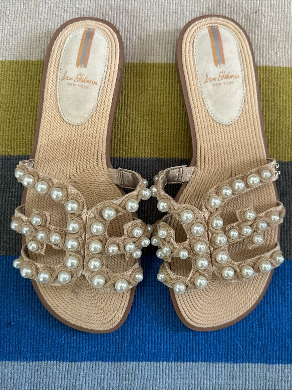 Sam Edelman pearl bay slide sandals